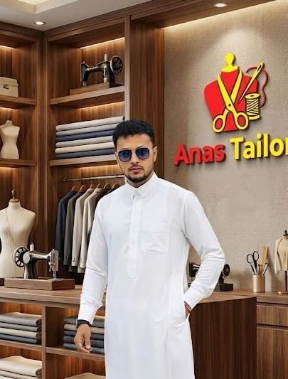 Master tailor creating custom suit